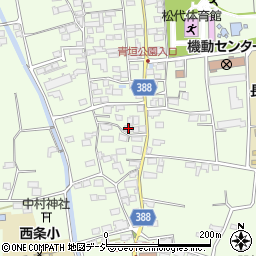 長野県長野市松代町西条3788周辺の地図