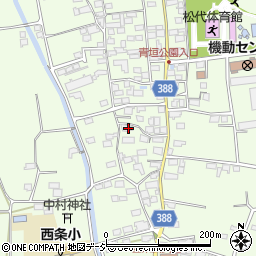 長野県長野市松代町西条3790周辺の地図