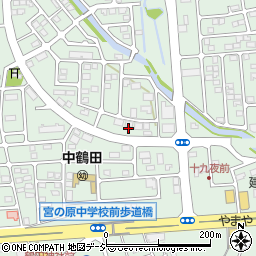 栃木県宇都宮市鶴田町1295周辺の地図
