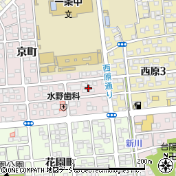 栃木県宇都宮市京町10周辺の地図