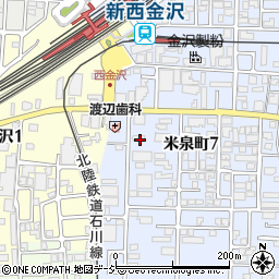 Ｌ＆Ｌコンピュータスクール金沢校周辺の地図