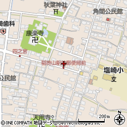 稲荷山駅前郵便局 ＡＴＭ周辺の地図