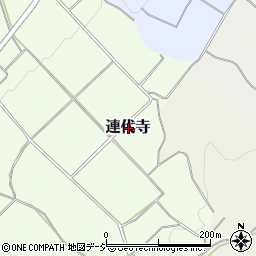 富山県南砺市連代寺周辺の地図
