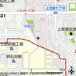 石川県金沢市中屋南11周辺の地図