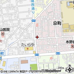 栃木県宇都宮市京町5-17周辺の地図