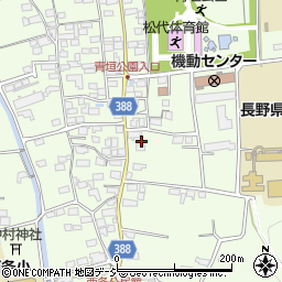 長野県長野市松代町西条3809-1周辺の地図