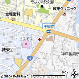宇都宮東警察署平松町交番周辺の地図