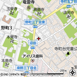 表工務店周辺の地図