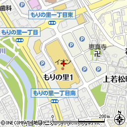 石川県金沢市もりの里1丁目70周辺の地図