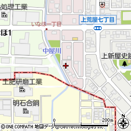 石川県金沢市中屋南12周辺の地図