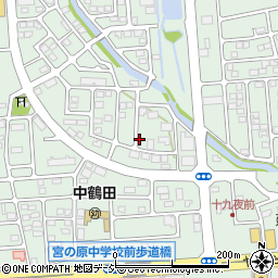 栃木県宇都宮市鶴田町1080周辺の地図