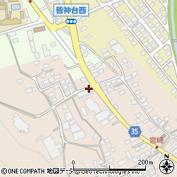鍋林株式会社　松代配送センター周辺の地図