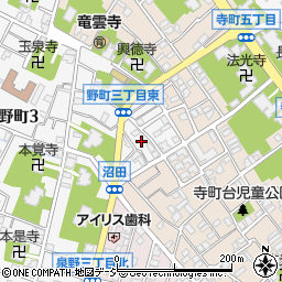 石川県金沢市野町3丁目22周辺の地図