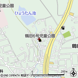 栃木県宇都宮市鶴田町1618周辺の地図