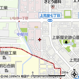 石川県金沢市中屋南35周辺の地図