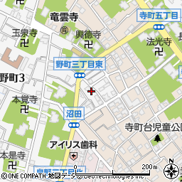 石川県金沢市野町3丁目22-4周辺の地図