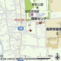 長野県長野市松代町西条3878周辺の地図