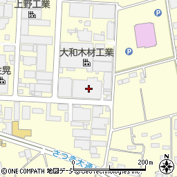 大和木材工業株式会社　本社工場周辺の地図