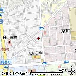 栃木県宇都宮市滝谷町17周辺の地図