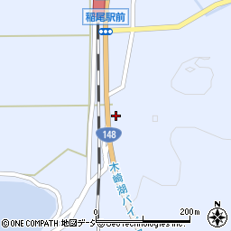 長野県大町市平稲尾10965周辺の地図