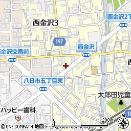 金沢オアシス周辺の地図