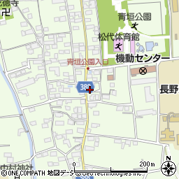 長野県長野市松代町西条3827周辺の地図