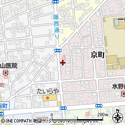 栃木県宇都宮市京町5-21周辺の地図