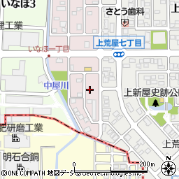 石川県金沢市中屋南51周辺の地図