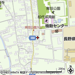 長野県長野市松代町西条3819周辺の地図