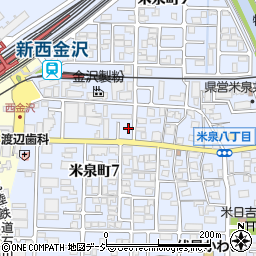 中華料理チュー西金店周辺の地図