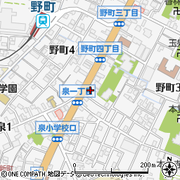 沢村米穀店周辺の地図