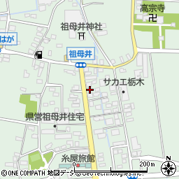 紙屋寿司店周辺の地図