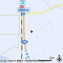 長野県大町市平稲尾11143-2周辺の地図