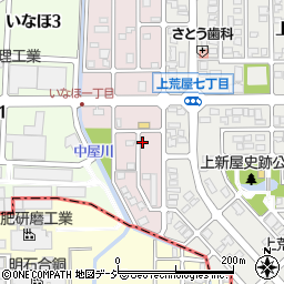 石川県金沢市中屋南46周辺の地図