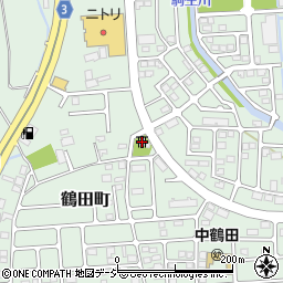 栃木県宇都宮市鶴田町1261周辺の地図