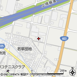 土木管理総合試験所長野本店周辺の地図