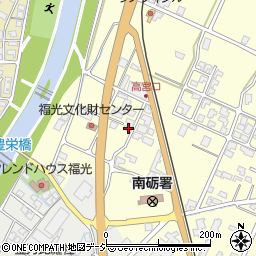 富山県南砺市荒木1446-1周辺の地図