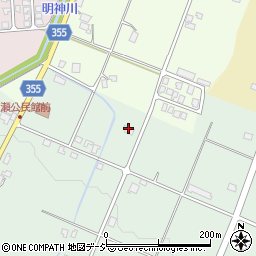 宮崎りんご園周辺の地図