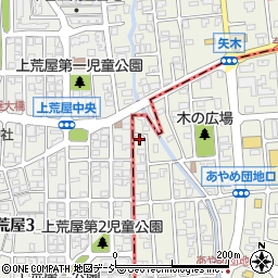 ハレバランス整体院周辺の地図