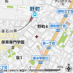 石川県金沢市野町4丁目7周辺の地図