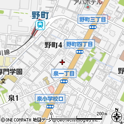 石川県金沢市野町4丁目6周辺の地図