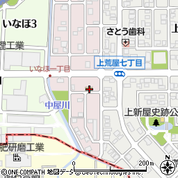 石川県金沢市中屋南84周辺の地図