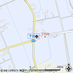 栃木県鹿沼市下日向41周辺の地図