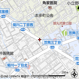 菊川２周辺の地図
