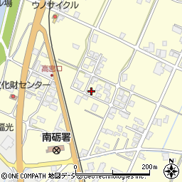 富山県南砺市荒木1050-12周辺の地図