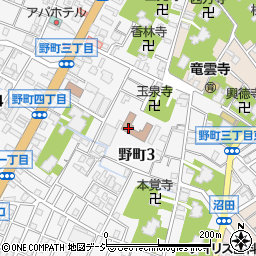 金沢市野町公民館周辺の地図