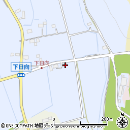 栃木県鹿沼市下日向25周辺の地図