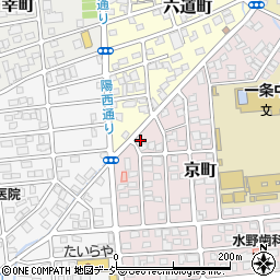 栃木県宇都宮市京町4-1周辺の地図