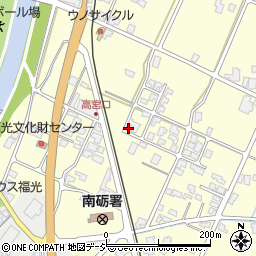 富山県南砺市荒木1050-10周辺の地図