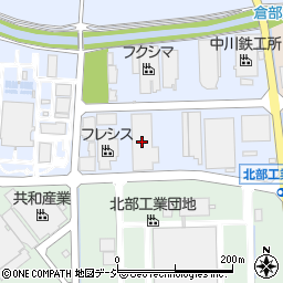 岩本工業倉部工場周辺の地図